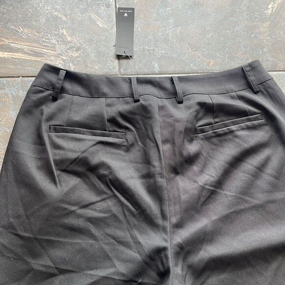 NWT Lulus So Get This Black High-Waisted Wide-Leg Trouser Pants size L - Picture 8 of 14